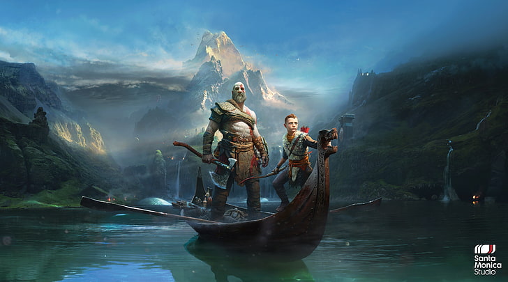 God of War, God of War (2018), god of war 4, video games, Kratos HD wallpaper