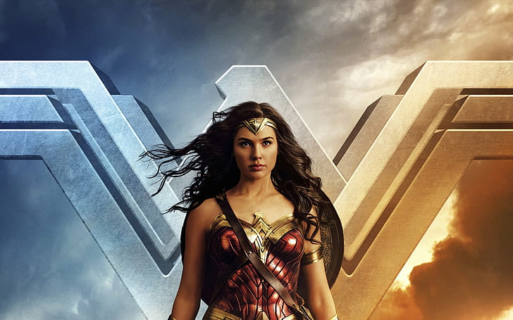 women, Gal Gadot, Wonder Woman, DC Comics, HD wallpaper