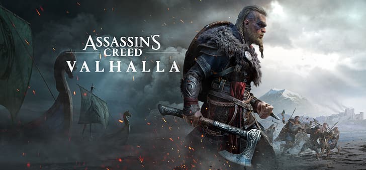 Wonderlijk HD wallpaper: Assassin's Creed: Valhalla, viking, video games LX-69