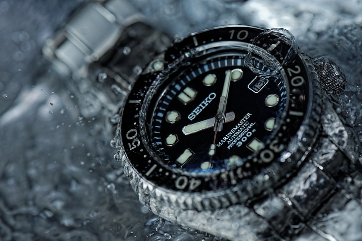 technology, watch, Seiko, time, close-up, number, no people, HD wallpaper