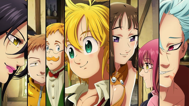 Anime, The Seven Deadly Sins, Ban (The Seven Deadly Sins), Diane (The Seven Deadly Sins), HD wallpaper