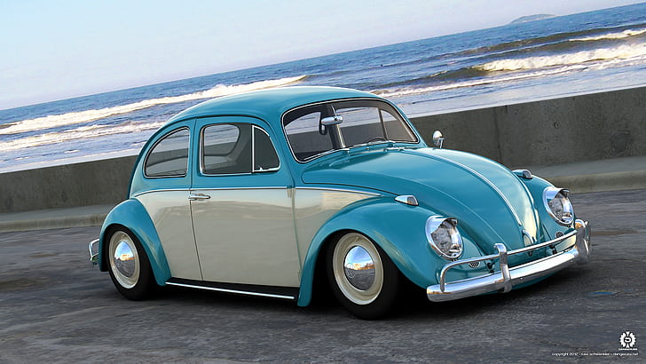 Volkswagen Volkswagen Bug Classic Car Classic HD, cars, HD wallpaper
