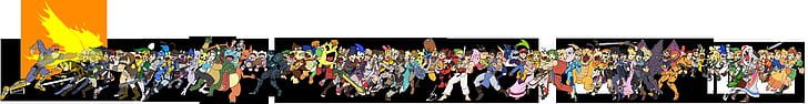 Video Game, Super Smash Bros. Ultimate, Bayonetta, Bowser, Bowser Jr., HD wallpaper