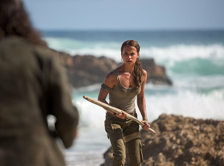 Lara Croft, Tomb Raider, 5K, 2018, Alicia Vikander