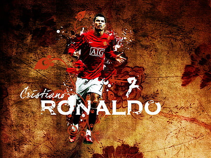  Fondo de pantalla HD Cristiano Ronaldo Manchester United F.C, celebridad, celebridades