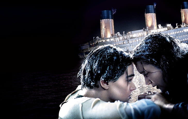 HD wallpaper: Movie, Titanic, Kate Winslet, Leonardo Dicaprio | Wallpaper  Flare