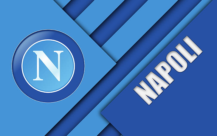 Soccer, S.S.C. Napoli, Logo, HD wallpaper
