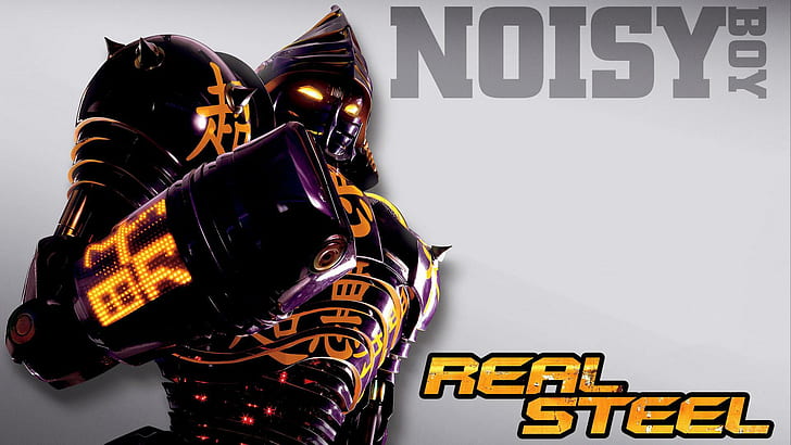 Noisy Boy in Real Steel, noisy boy real steel poster, movies, HD wallpaper
