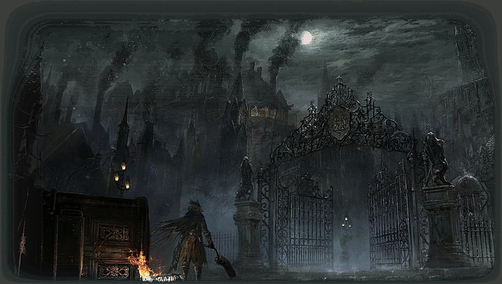 Download Defeat the darkness and survive with Bloodborne in 4K HD Wallpaper   Wallpaperscom