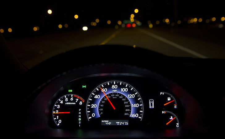 HD wallpaper: Speedometer, black vehicle instrument cluster panel, Aero,  Highway | Wallpaper Flare