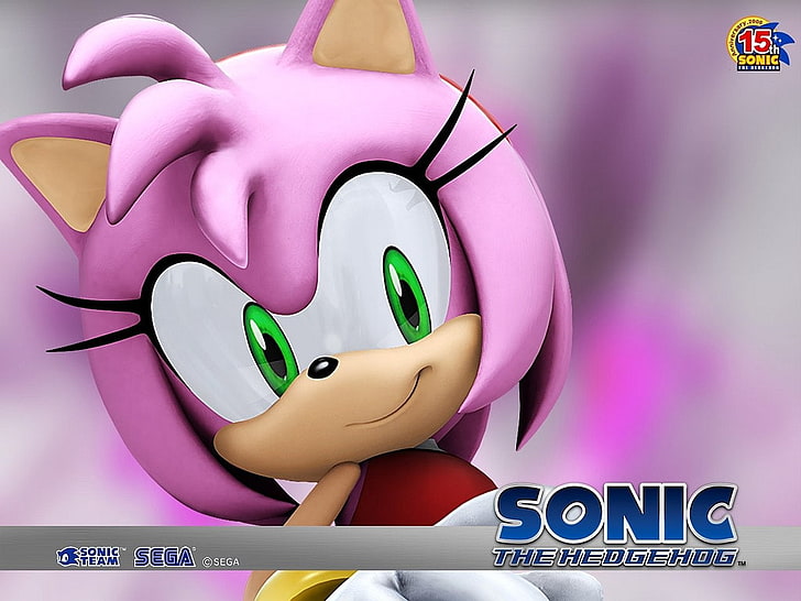 Sonic, Sonic the Hedgehog (2006), Amy Rose, HD wallpaper
