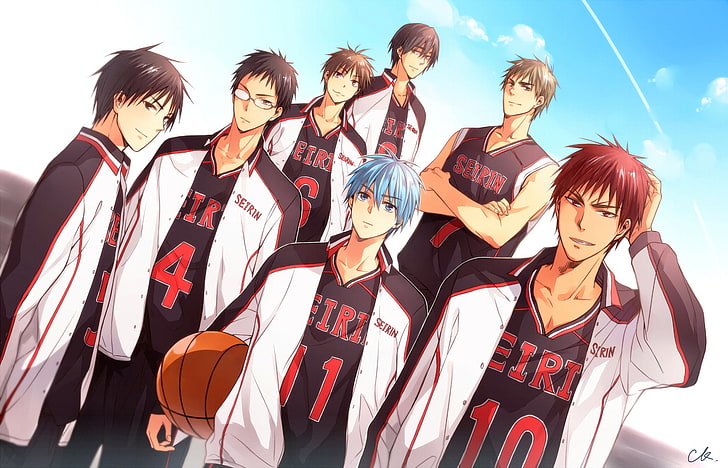 Generation of Miracles digital wallpaper, Anime, Kuroko's Basketball