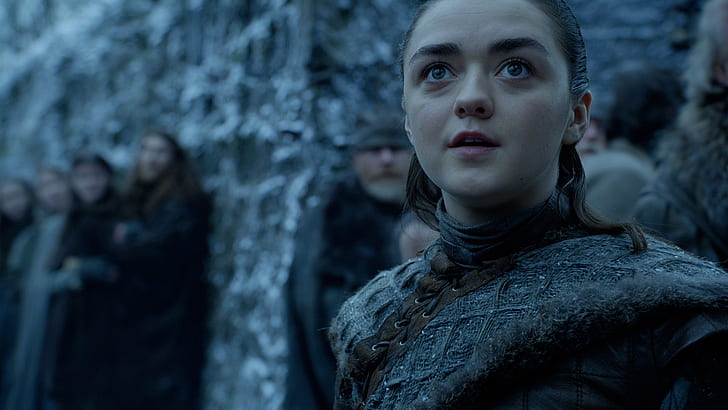Download Arya Stark And Jon Snow Game Of Thrones Wallpaper | Wallpapers.com