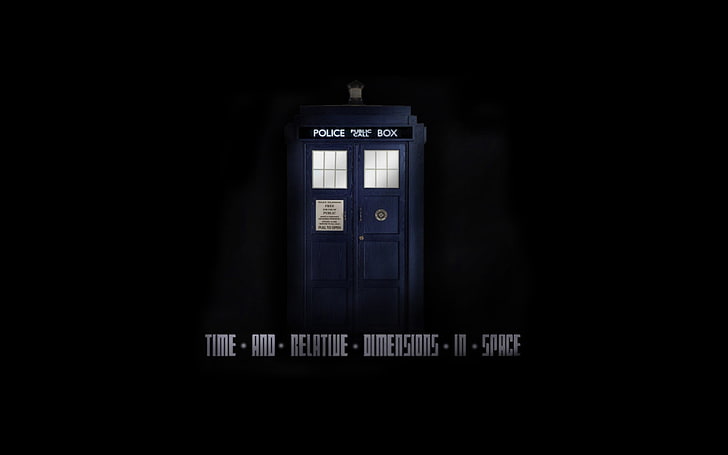 blue wooden panel door, Doctor Who, The Doctor, TARDIS, time travel, HD wallpaper