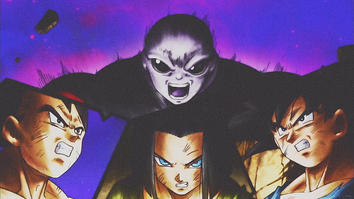 Dragon Ball Z wallpaper, Son Gohan, Son Goku, Vegeta, Android 17