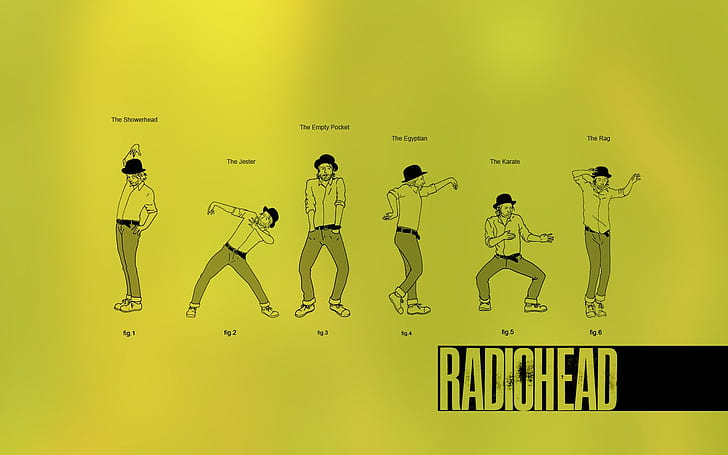 radiohead, HD wallpaper