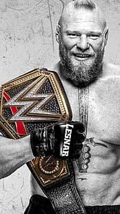 HD wallpaper: WWE, wrestlemania, Brock Lesnar , Ronda Rousey, wrestling,  Triple H | Wallpaper Flare