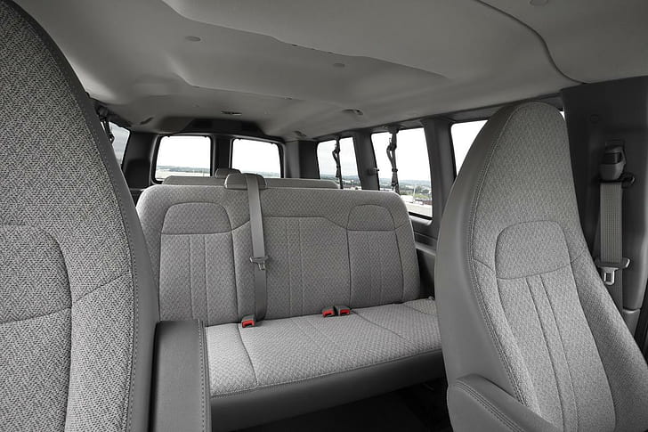 GMC Savana Cutaway Van, 2016 gmc_savana passenger van, car
