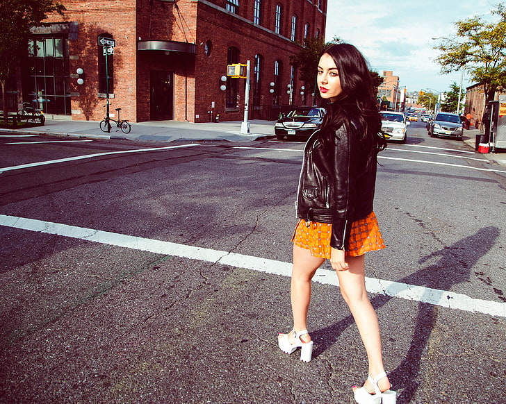 Charli XCX, singer, women, one person, city, full length, real people, HD wallpaper