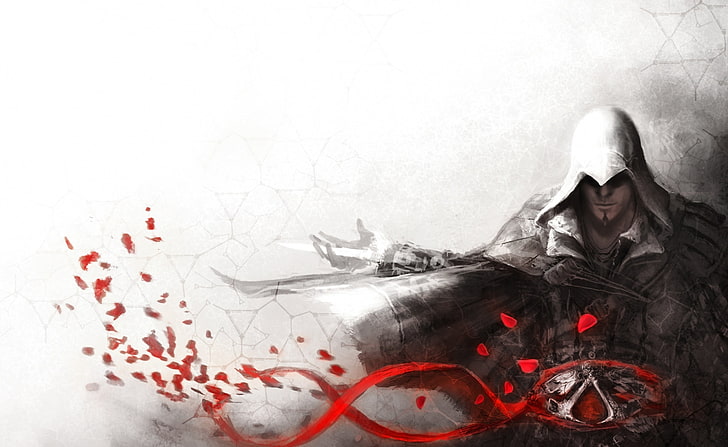 Assassin's Creed 2 Art, Assassins Creed digital wallpaper, Games