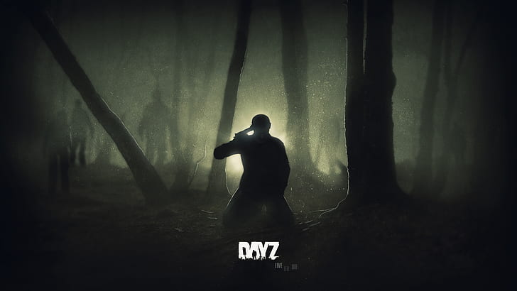 Dayz Trees Suicide Creepy HD, doyz game illustration, video games