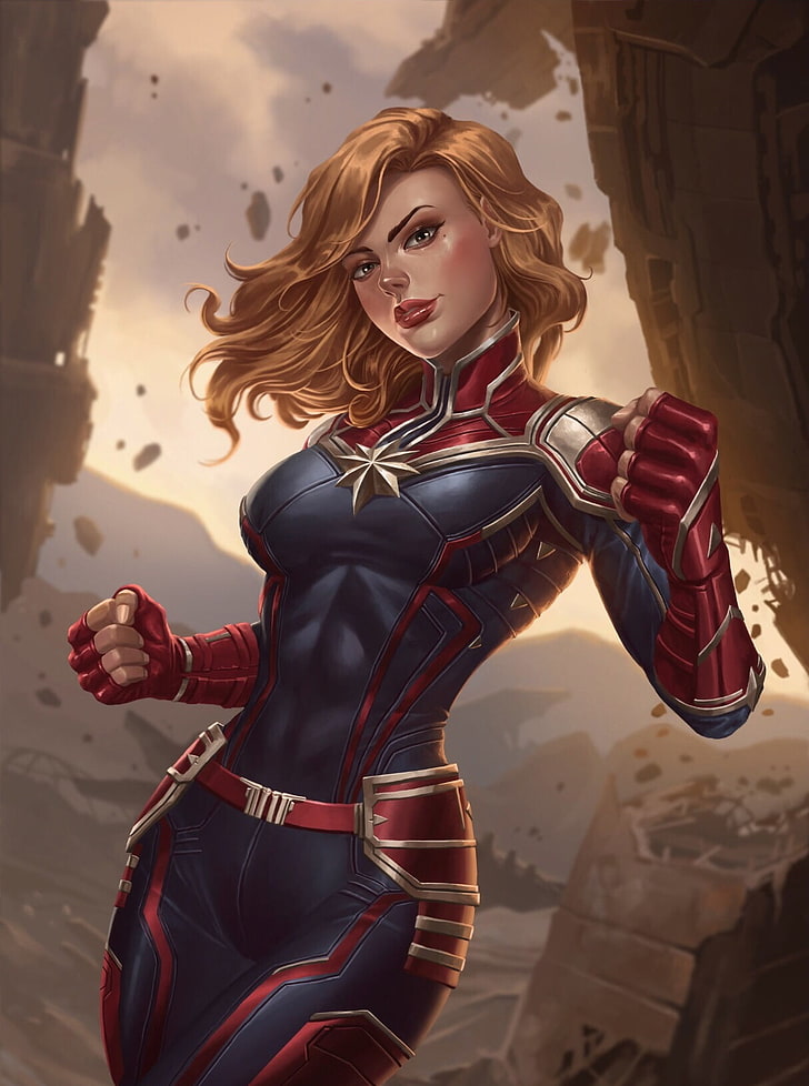 Captain Marvel iPhone Wallpapers - Top Free Captain Marvel iPhone  Backgrounds - WallpaperAccess