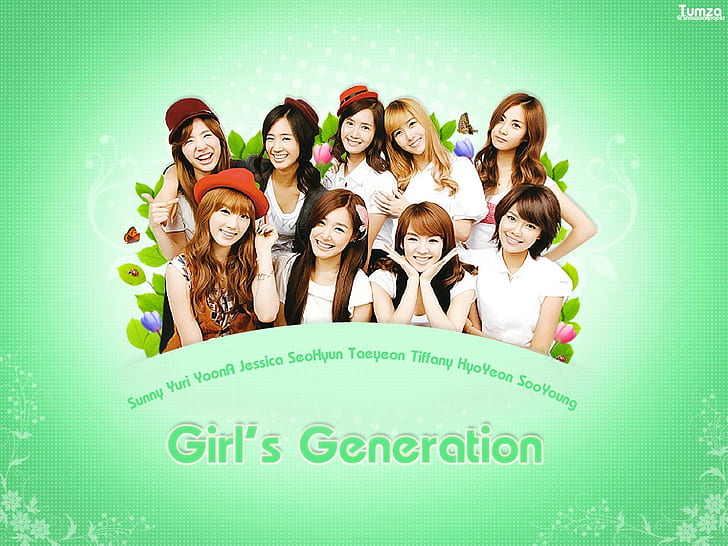 Hd Wallpaper 2 Cute Cutekpop Groupgirls Generation2