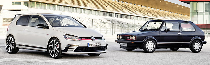 Volkswagen Golf GTI, race tracks, car, vehicle, mode of transportation, HD wallpaper