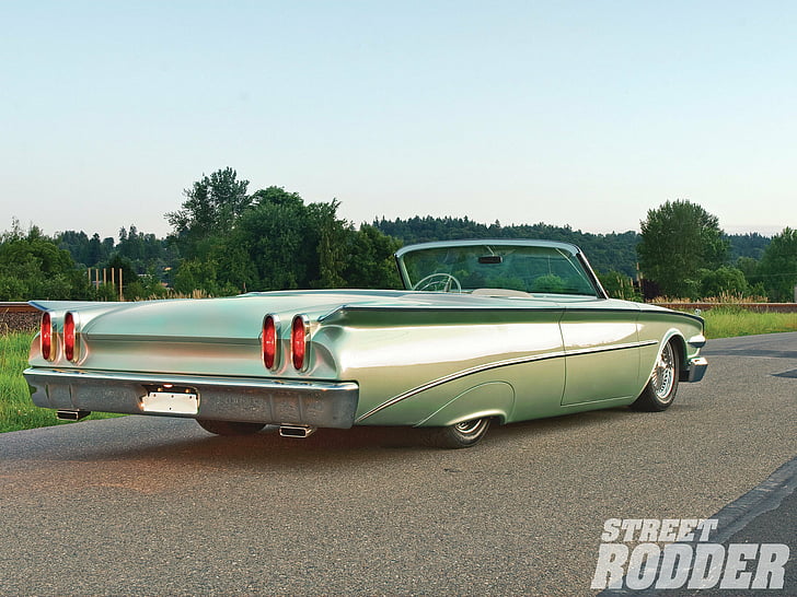 1960, cars, classic, custom, door, edsel, lowrider, sedan, HD wallpaper