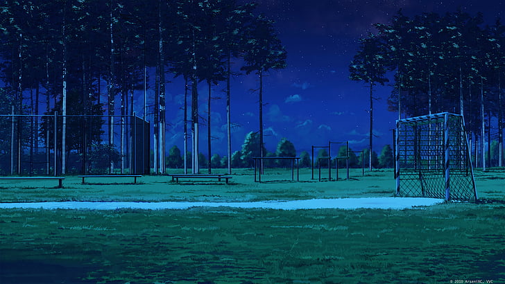 HD wallpaper: Anime, Everlasting Summer, Original (Anime), tree, plant,  night | Wallpaper Flare