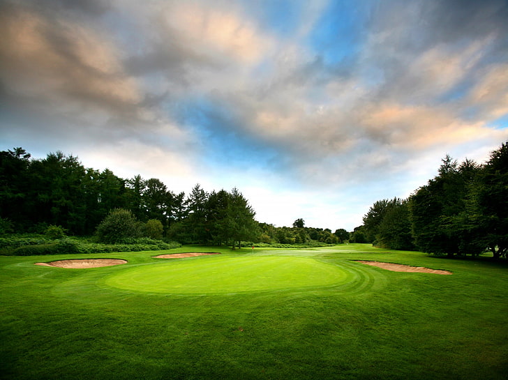HD wallpaper: golf beautiful backgrounds desktop, plant, green color, grass  | Wallpaper Flare