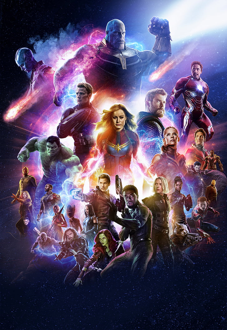 HD wallpaper: Marvel Super Heroes, Avengers 4, Captain Marvel, Iron Man,  Spider-Man | Wallpaper Flare