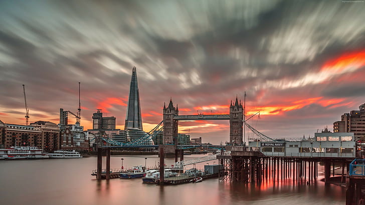 London, england, Travel, tourism, sunset, 4k world, ultra hd