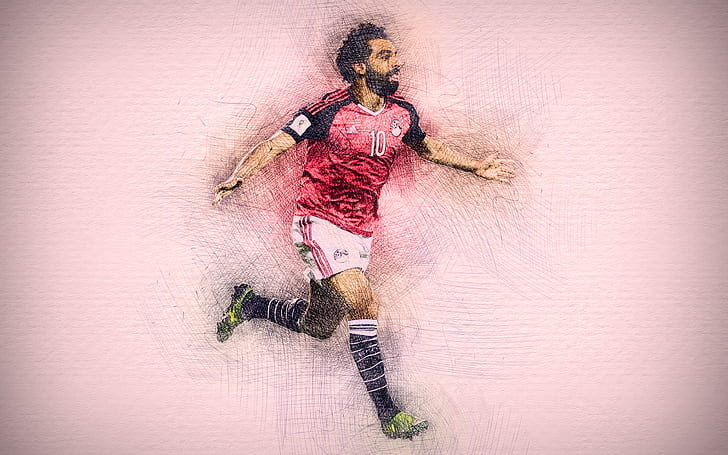 Soccer, Mohamed Salah, Egyptian, HD wallpaper