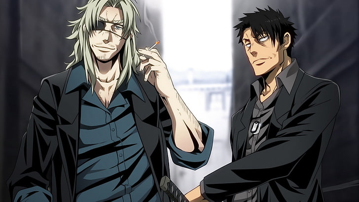 Learn How to Draw Nicolas Brown from Gangsta (GANGSTA) Step by Step :  Drawing Tutorials