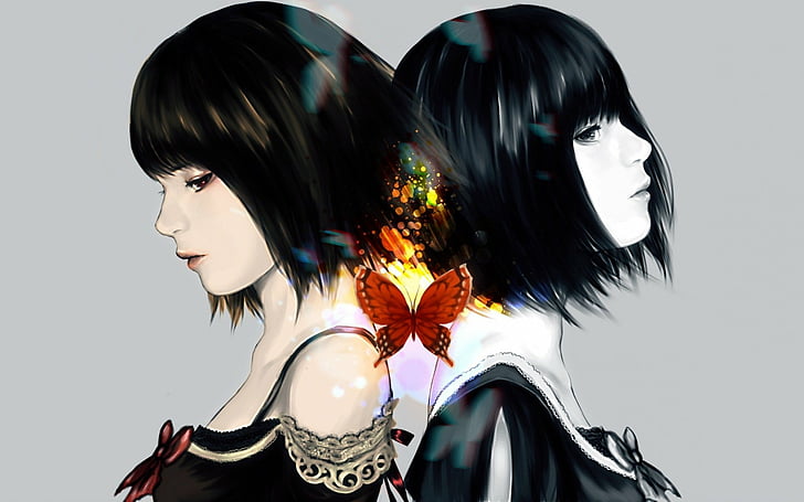 Video Game, Fatal Frame II: Crimson Butterfly, Anime, Mayu Amakura, HD wallpaper
