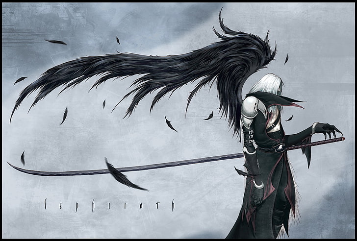 Sephiroth Final Fantasy 1080p 2k 4k 5k Hd Wallpapers Free Download Wallpaper Flare