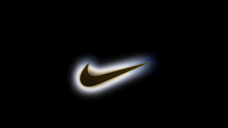 Logos, Nike, Famous Sports Brand, Dark 
