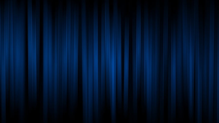 blue, stage - performance space, no people, backgrounds, performing arts event, HD wallpaper