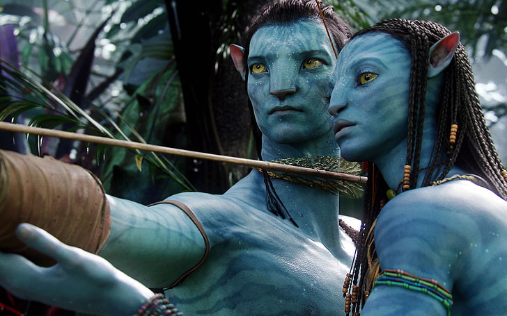 Avatar movie, Jake Sully, Neytiri, cultures, people, indigenous Culture, HD wallpaper
