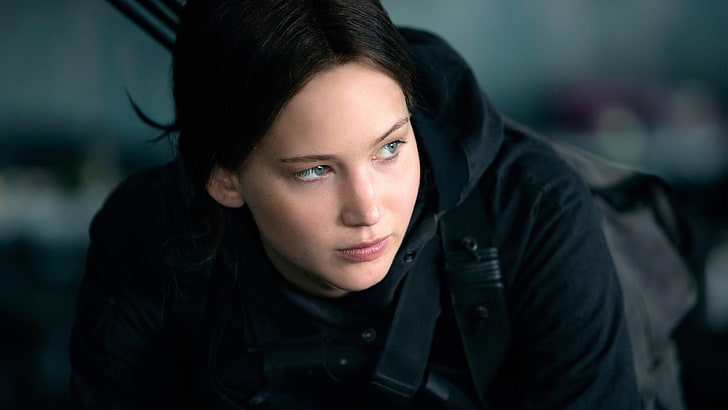 Katniss Everdeen, Jennifer Lawrence, The Hunger Games, celebrity, HD wallpaper