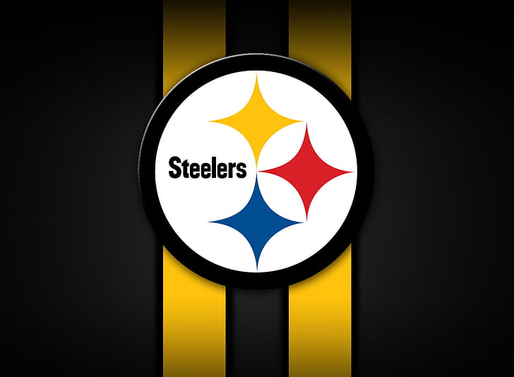 pittsburgh steelers, american football, logo, HD wallpaper