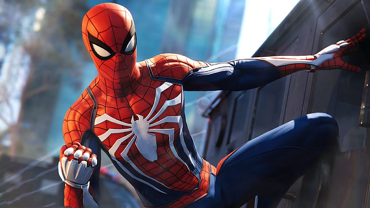 Spider-Man PS4 4K, HD wallpaper