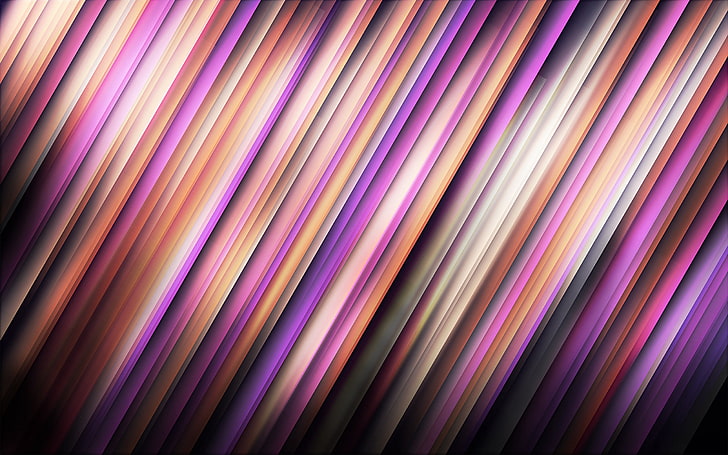 multicolored lined digital wallpaper, obliquely, shadow, bright