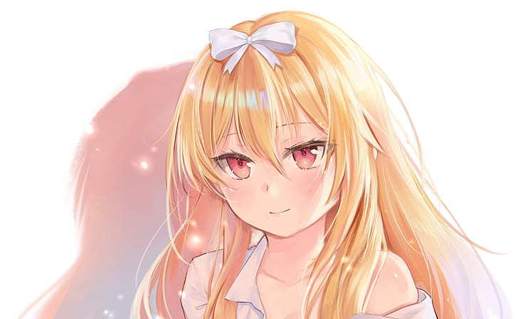 Anime, Arifureta Shokugyou de Sekai Saikyou, Blonde, Girl, Long Hair, HD wallpaper
