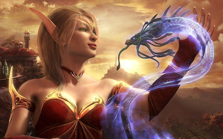 Blood Elf World Of Warcraft, HD wallpaper
