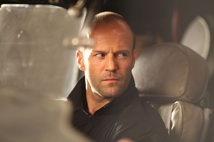 Jason Statham, frame, actor, The Expendables, one person, portrait, HD wallpaper
