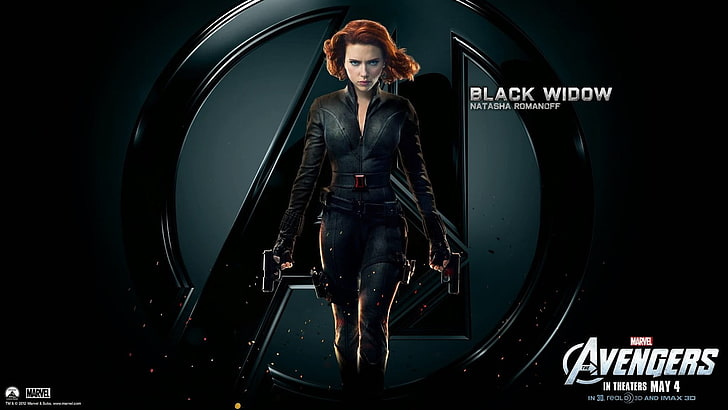 Avengers Black Widow, The Avengers, Marvel Comics, Scarlett Johansson, HD wallpaper