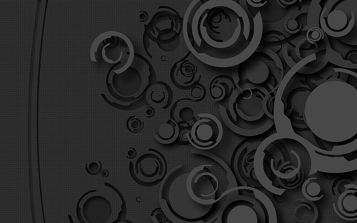 Circle, Points, Vector, full frame, backgrounds, no people, HD wallpaper