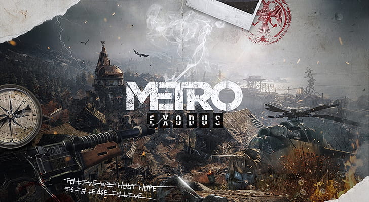 Metro Exodus 2018, Games, Other Games, videogame, 2019, HD wallpaper